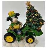 Mary Moo Moos John Deere Holiday Figurines