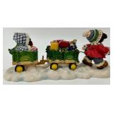 Mary Moo Moos John Deere Holiday Figurines