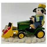 Mary Moo Moos John Deere Holiday Figurines