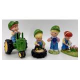 John Deere Farm Kids Figurine Set