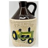 John Deere Ceramic Barn Cookie Jar, Frog Bank & Tractor Jug Bank
