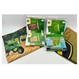 John Deere Weather Station & Decorative Flags Mixed Lot