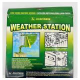 John Deere Weather Station & Decorative Flags Mixed Lot