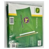 John Deere Weather Station & Decorative Flags Mixed Lot