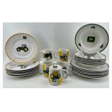 John Deere Tractor Dinnerware Set