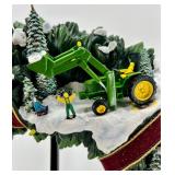 John Deere Illuminated Wreath 16 in Holiday Decor