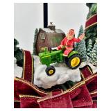 John Deere Illuminated Wreath 16 in Holiday Decor