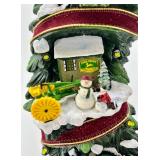 John Deere Illuminated Wreath 16 in Holiday Decor