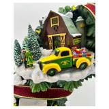 John Deere Illuminated Wreath 16 in Holiday Decor
