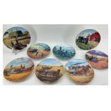Danbury Mint Emmett Kaye Farming the Heartland Plates