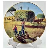 Danbury Mint Emmett Kaye Farming the Heartland Plates