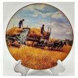 Danbury Mint Emmett Kaye Farming the Heartland Plates