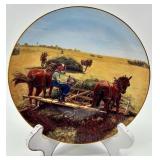 Danbury Mint Emmett Kaye Farming the Heartland Plates