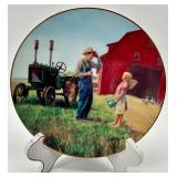 Danbury Mint Emmett Kaye Farming the Heartland Plates
