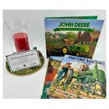 John Deere Books & American Heartland Candle Mixed Lot