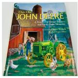 John Deere Books & American Heartland Candle Mixed Lot