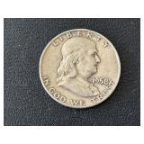 1958-D Franklin Half Dollar