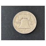 1958-D Franklin Half Dollar