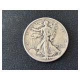 1945 Walking Liberty Half Dollar