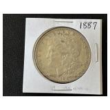 1887 Morgan Dollar