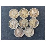 Mercury Silver Dimes