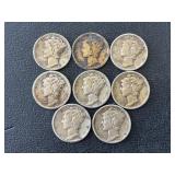 Mercury Silver Dimes