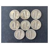 Mercury Silver Dimes