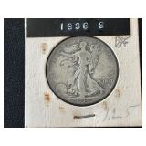 1936-S Walking Liberty Half Dollar