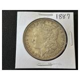 1887 Morgan Dollar