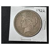 1922 Peace Dollar