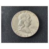 1963 Franklin Half Dollar