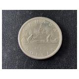 1965 Canada Silver Dollar