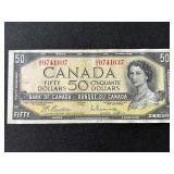 1954 Canada $50 Note Uncirculated