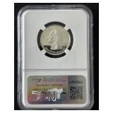 2007 Utah Silver Quarter Proof NGC PF69 Ultra Cameo
