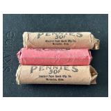 Lincoln Wheat Cent Rolls