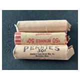 Lincoln Wheat Cent Rolls