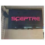 Sceptre 50' LED TV with wall mount
