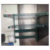 NSF wall-mounted wire rack