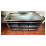 Stainless Steel Rolling Prep station