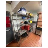 (2) Metro 5-tier Wire Racks Measuring 72W