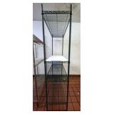 (1) 3-tier and (2) 4-tier Wire Racks
