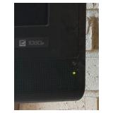 Sanyo 42' widescreen LCD TV with ceiling mount