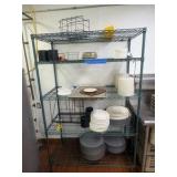 NSF Wire Racks w/ contents: