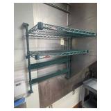 NSF wall-mounted wire rack