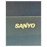 Sanyo 42' widescreen LCD TV with ceiling mount