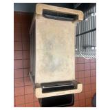 Rubbermaid 3-tier Utility Cart with Side Buckets