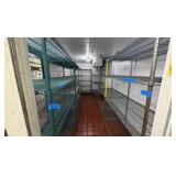 16' Walk-in cooler with (2) Side Reach-in Doors