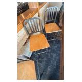 High Top Table and (6) Bar Stools