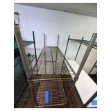 (1) 3-tier and (2) 4-tier Wire Racks