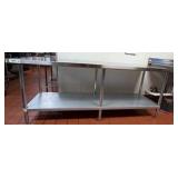Regency 30' x 84' SS Work Table